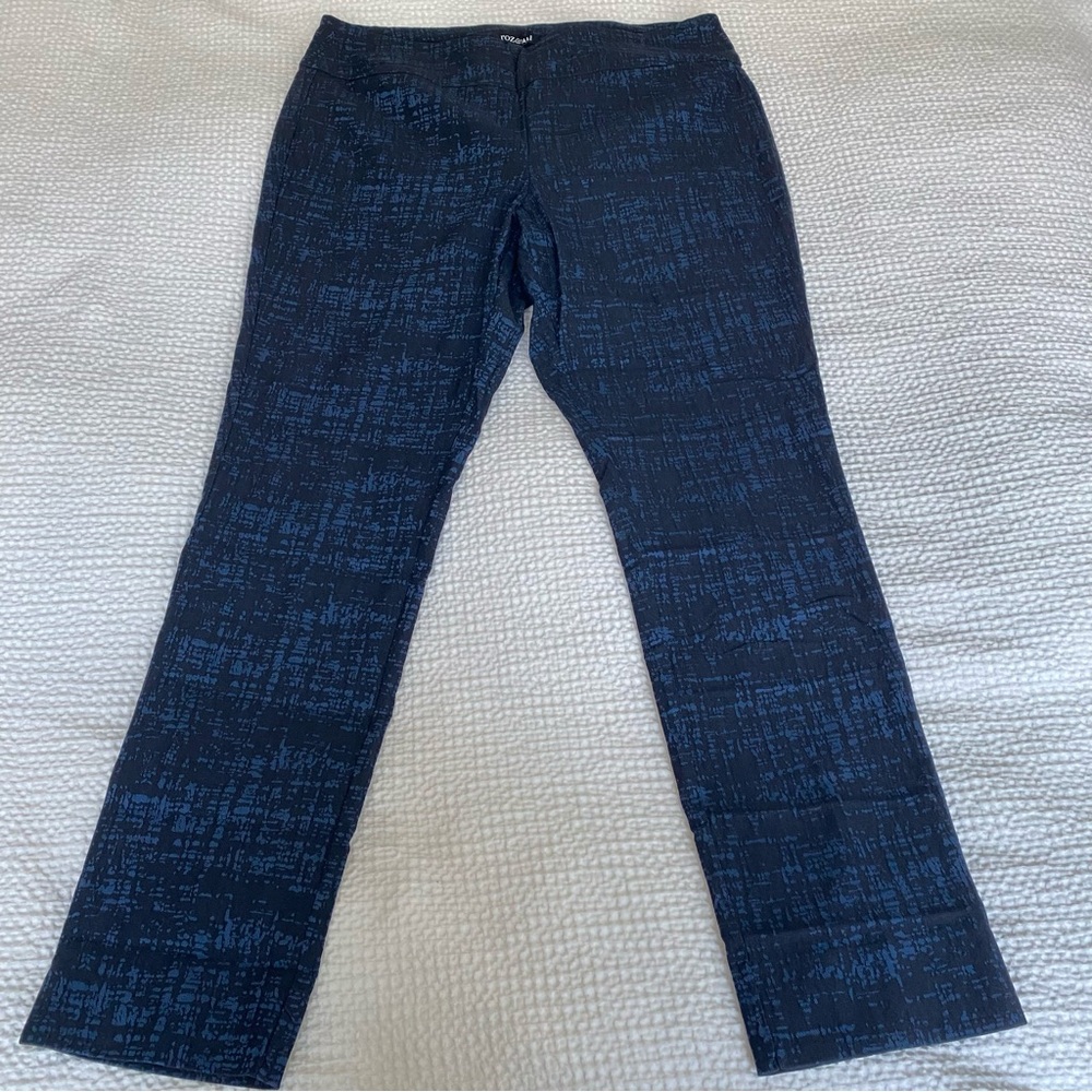 Roz & Ali • Black & Blue Pants
